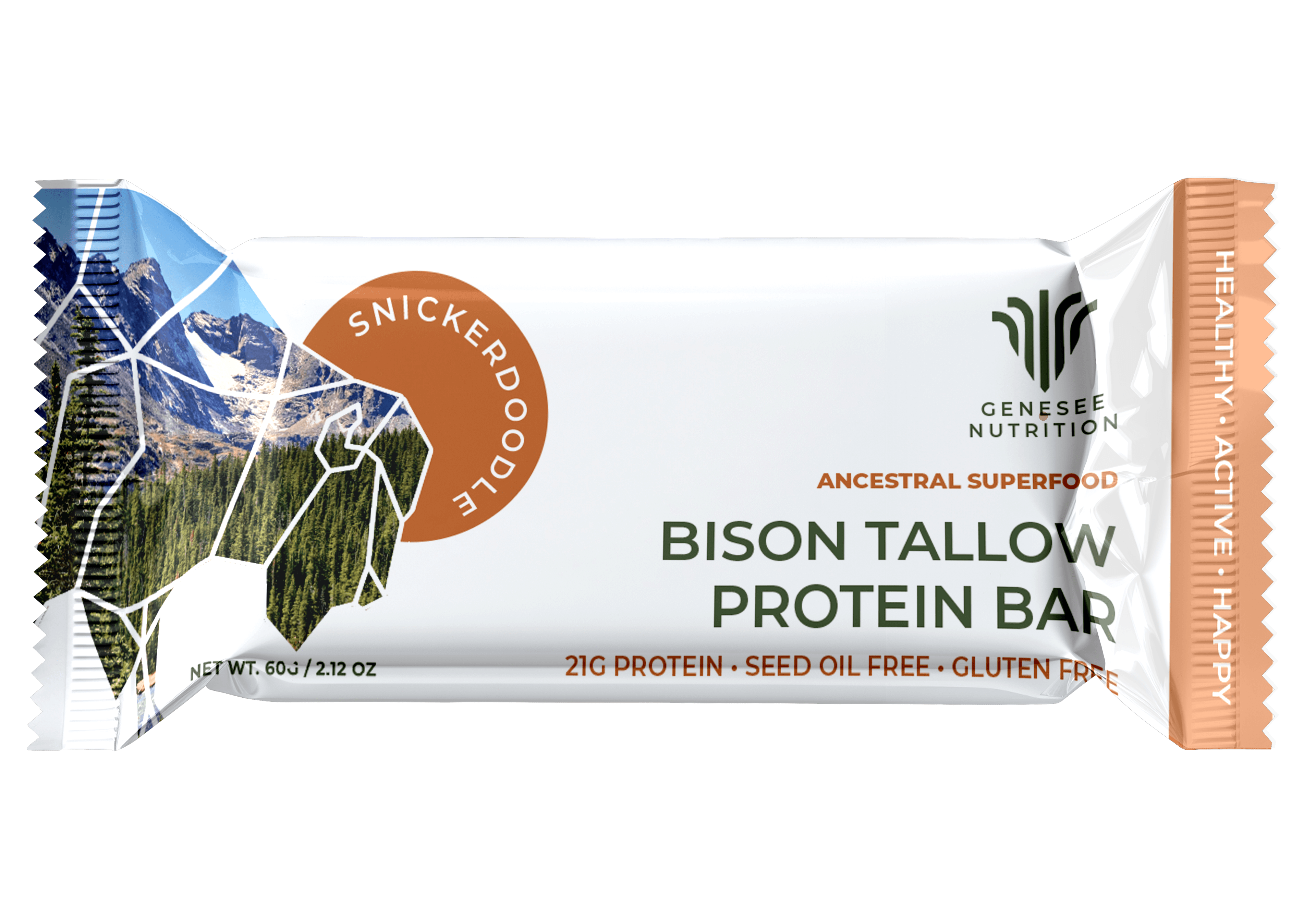 Snickerdoodle Bison Tallow Protein Bar