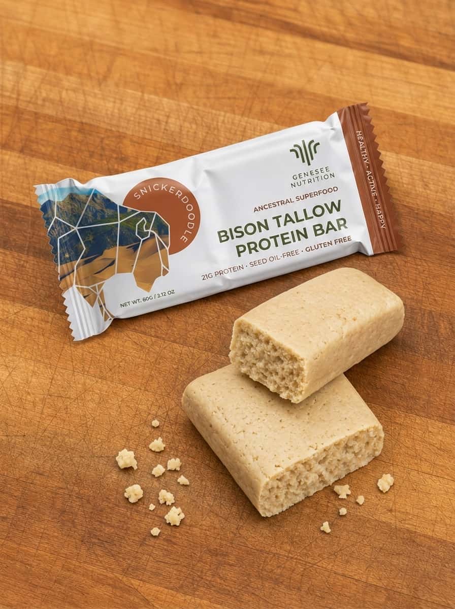 Snickerdoodle Bison Tallow Protein Bar