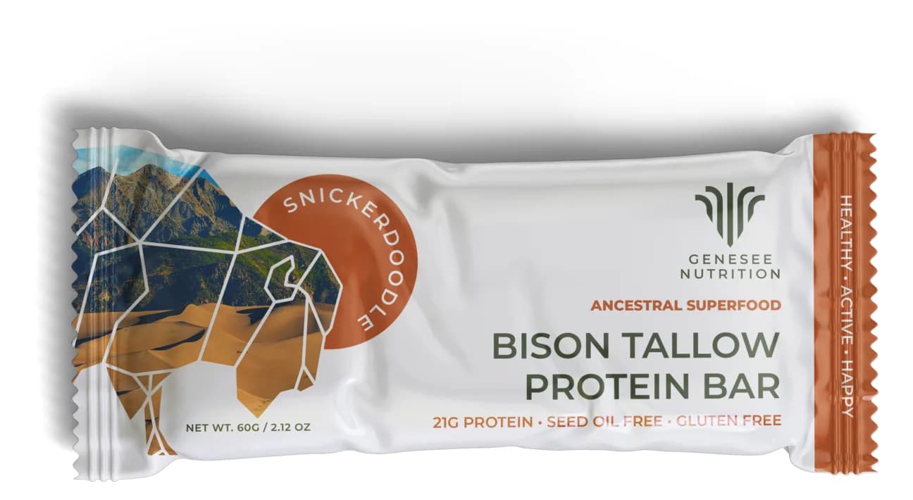 Snickerdoodle Bison Tallow Protein Bar